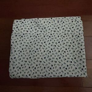 Vintage Tommy Hilfiger Pillow Case White With Small Blue Flowers Standard